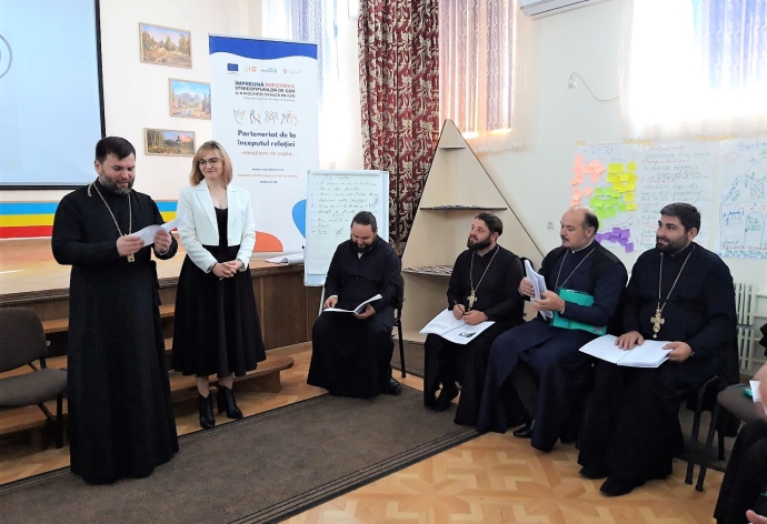 IFIS a instruit un grup de lideri bisericești din raionul Orhei